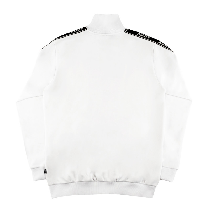 crop top jacket white