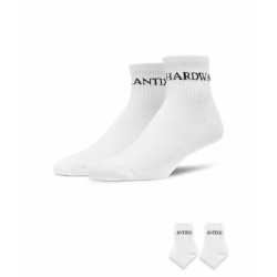 Scriptum Mid Socks White