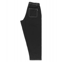 Antix Slack Double Knee Pants Black Contrast