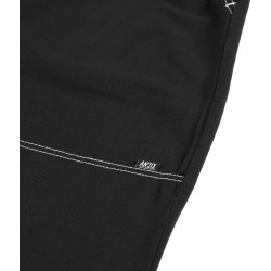 Antix Slack Double Knee Pants Black Contrast